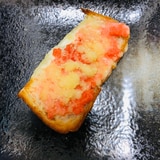 明太子とカッテージチーズのトースト